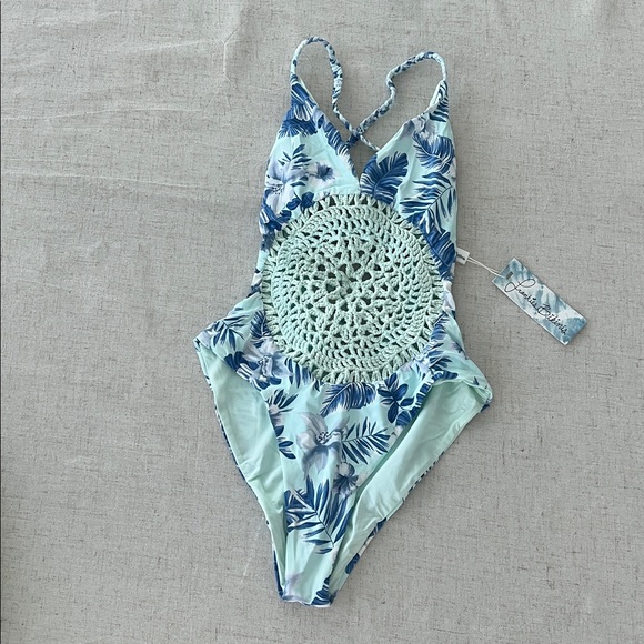 Frankie's Bikinis Other - Frankies Bikinis Poppy One Piece Hawaiian Mist